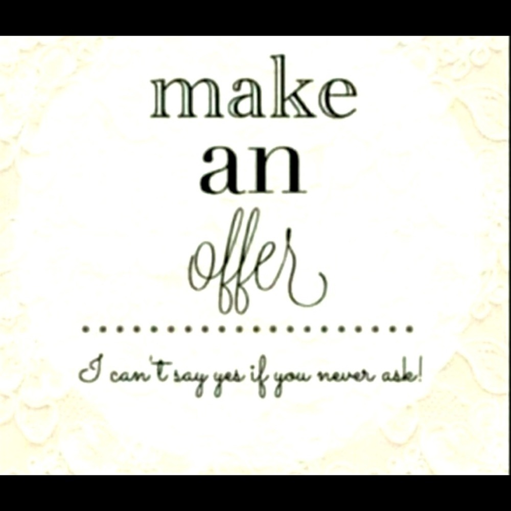 Make me an offer